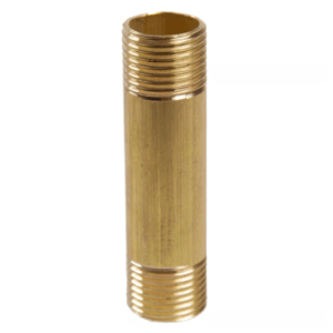 NIPLE DE AGUA BRONCE 1/2" X 3"