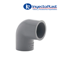 CODO DE AGUA 3/4" X 90° C/R INYECTOPLAST